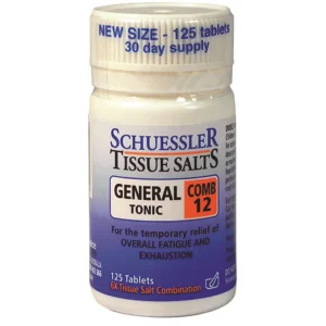 MARTIN & PLEASANCE Schuessler Tissue Salts Comb 12 General Tonic 125t