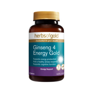 HERBS OF GOLD Ginseng 4 Energy Gold 30tabs