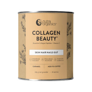 NUTRA ORGANICS Collagen Beauty Skin Hair Nails Gut, Caramel 225g