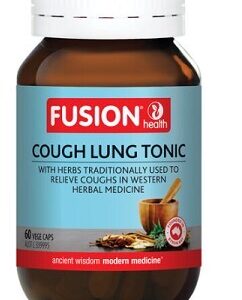 FUSION New Cough Lung Tonic 60 Caps