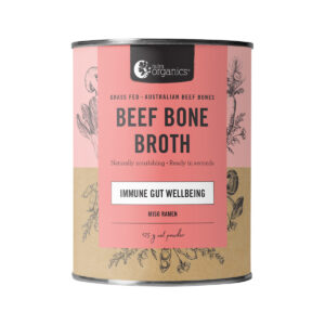 NUTRA ORGANICS Beef Bone Broth, Miso Ramen 125g
