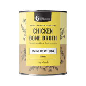 NUTRA ORGANICS Bone Broth Chicken Organic Turmeric 125g