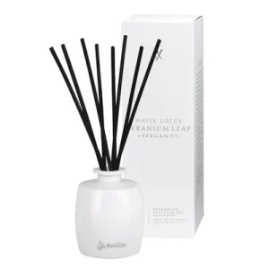 URBAN RITUELLE White Lotus, Geranium Leaf & Bergamot Fragrance Diffuser Set 200ml