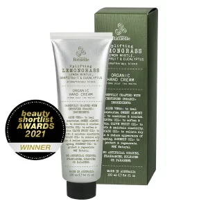 URBAN RITUELLE Lemongrass, Lemon Myrtle, Grapefruit & Eucalyptus Organic Hand Cream 100ml