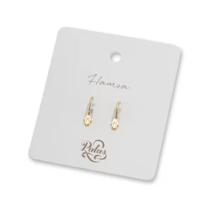 PALAS Hamsa Hand Hoop Earrings