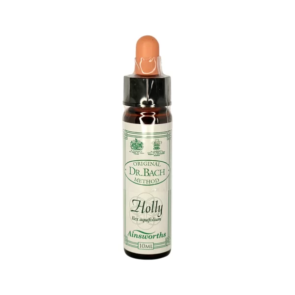 AINSWORTHS Original Dr. Bach Method Flower Essence Holly 10ml