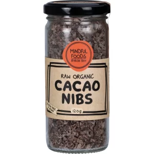 MINDFUL FOODS Cacao Nibs Raw Organic 120g
