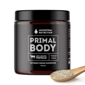 ANCESTRAL NUTRITION Primal Body - 100% Bovine Testicle Powder 60g