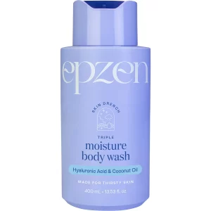 EPZEN Body Wash Triple Moisture Hyaluronic & Coconut Oil 400ml