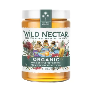 WILD NECTAR Certified Organic Honey 350g