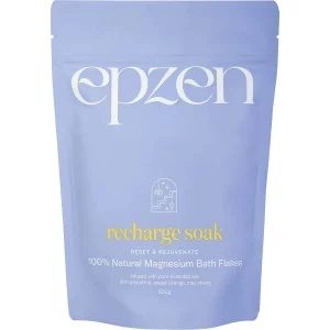 EPZEN Magnesium Bath Flakes Recharge Soak 500g
