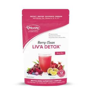 MORLIFE Liv’a Detox Berry Clean 200g