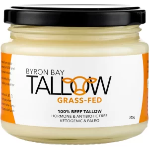 BYRON BAY Tallow Grass Fed Beef Tallow 275g