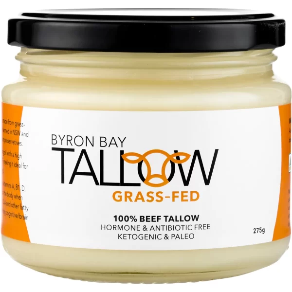 BYRON BAY Tallow Grass Fed Beef Tallow 275g