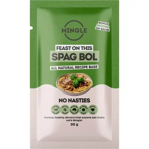 MINGLE Spag Bol Speedy-Style All Natural Recipe Base 12x30g