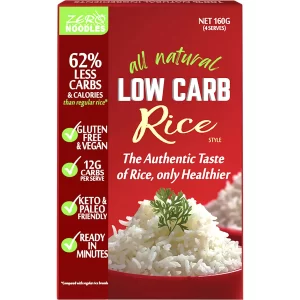 ZERO SLIM & HEALTHY Low Carb Rice 160g