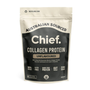 CHIEF NUTRITION Grass-Fed Collagen Protein Powder - Unflavoured 450g