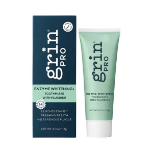 GRIN- Pro Enzyme Whitening Toothpaste with Fluoride