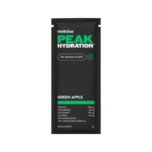 MELROSE PEAK HYDRATION GREEN APPLE SACHET 6G