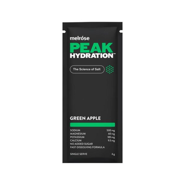 MELROSE PEAK HYDRATION GREEN APPLE SACHET 6G
