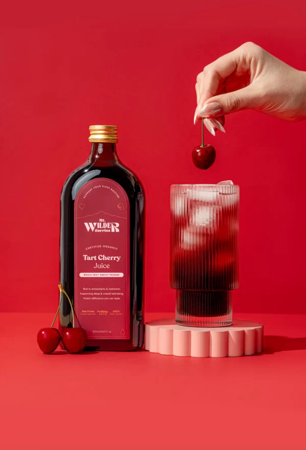 MT WILDER BERRIES- Certified Organic Tart Cherry Juice 500ml
