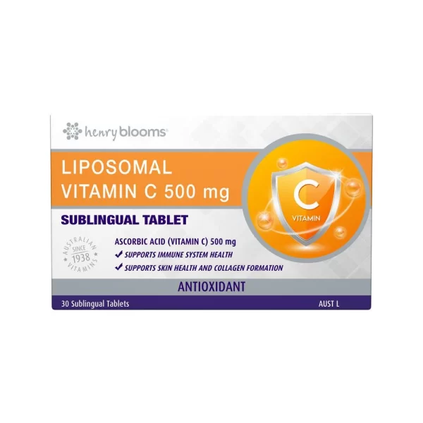 HENRY BLOOMS Liposomal Vitamin C 500mg