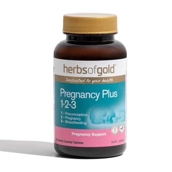 HERBS OF GOLD- Pregnancy Plus 1-2-3 60 caps