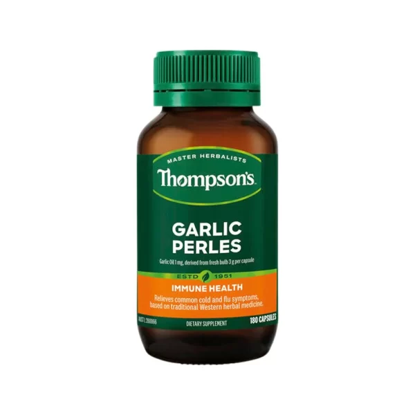 THOMPSON'S Garlic Perles 180 Capsules