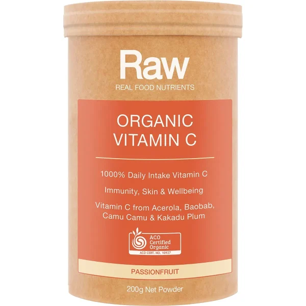 AMAZONIA RAW Organic Vitamin C Passionfruit 200g
