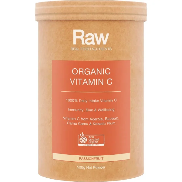 AMAZONIA RAW Organic Vitamin C Passionfruit 500g