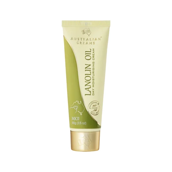 Australian Creams MkII Lanolin Oil Day Moisturising Cream with Vitamin E 100g