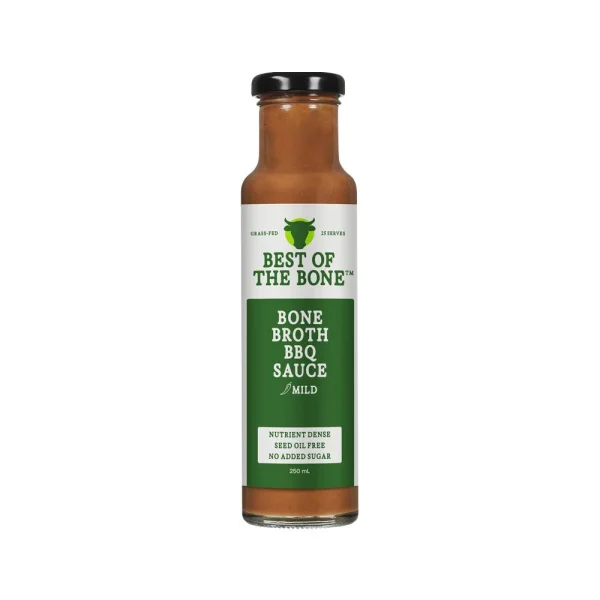 BEST OF THE BONE Bone Broth BBQ Sauce Mild Spice 250ml