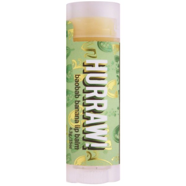 HURRAW! Baobab Banana Lip Balm 4.3g