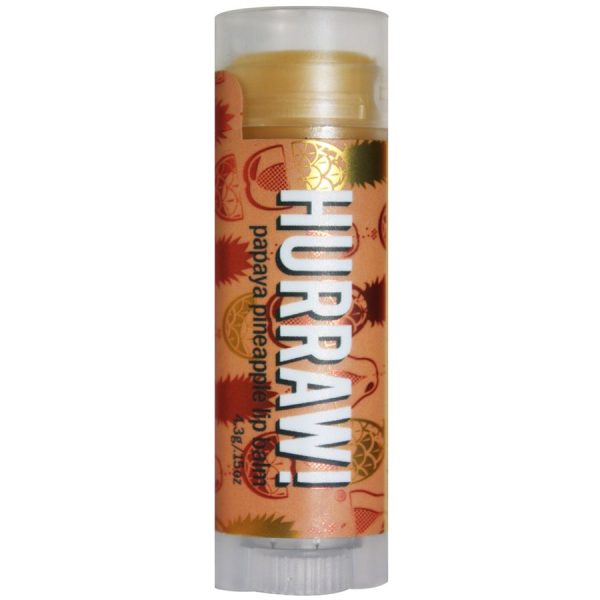 HURRAW! Papaya & Pineapple Lip Balm 4.3g