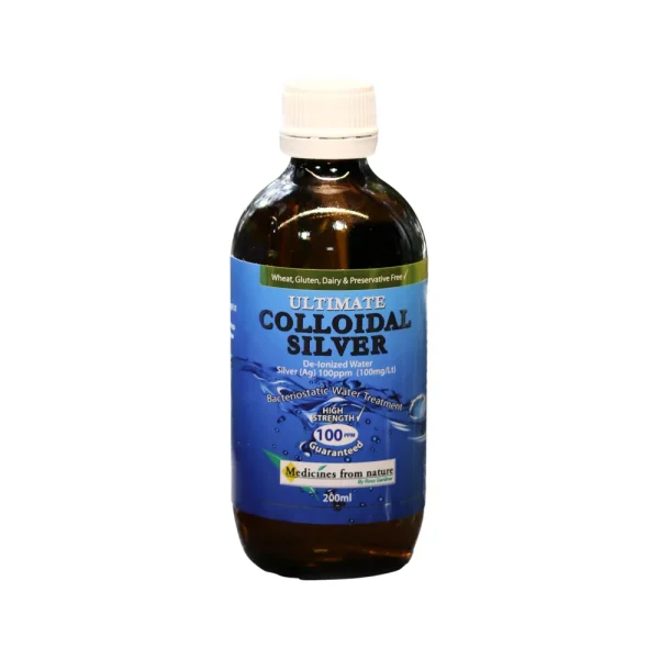 MEDICINES FROM NATURE Ultimate Colloidal Silver 100ppm 200ml