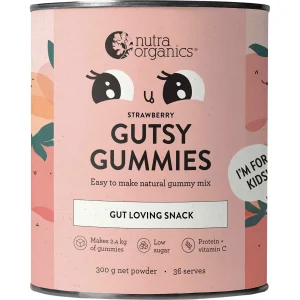 NUTRA ORGANICS Gutsy Gummies Strawberry 300g