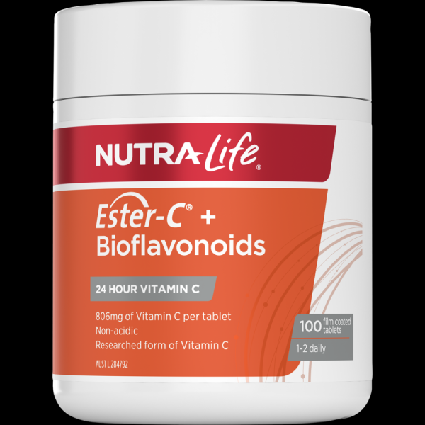 NUTRALIFE ESTER-C + BIOFLAVONOIDS TAB 806MG