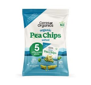 Organic Pea Chips Multipack, Salted