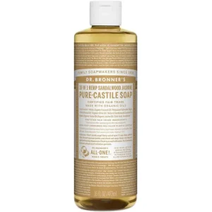 DR BRONNERS- Pure Castile Soap Sandalwood & Jasmine 473g