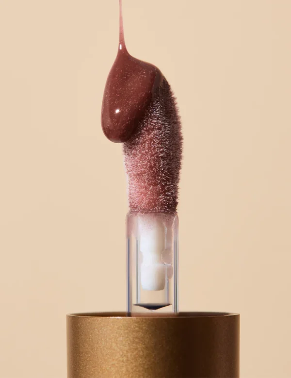 INIKA Organic Tinted Lip Oil - Collagen + Squalane Cinnamon