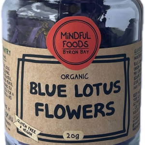 MINDFUL FOODS Blue Lotus Flowers Organic MED - 20g