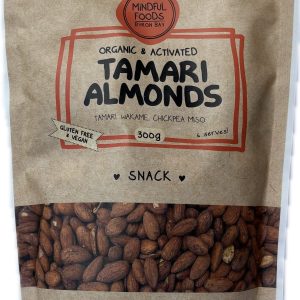 MINDFUL FOODS Tamari Almonds - Organic & Activated SML (300g)