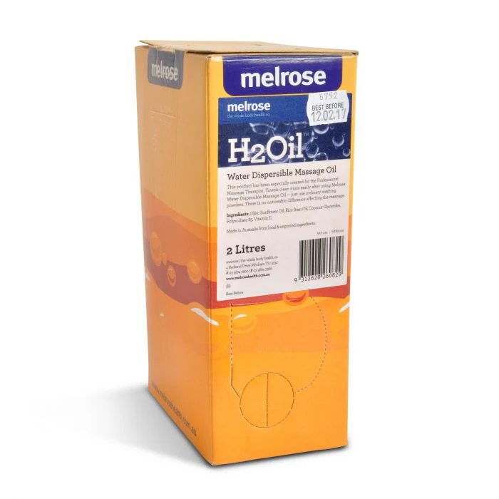 MELROSE H2Oil Water Dispersible Massage Oil 2L