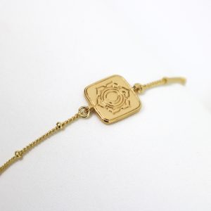 LOVE LUNAMEI Lotus Sacral Bracelet Gold