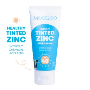 MOOGOO Tinted SPF 40 Face Cream 50g