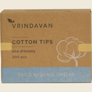 Vrindavan Organic Cotton Tips 200pcs